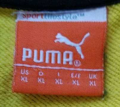 サッカー、ドルトムント、選手仕様、ウォームアップスーツ上下、サイズは海外製XL