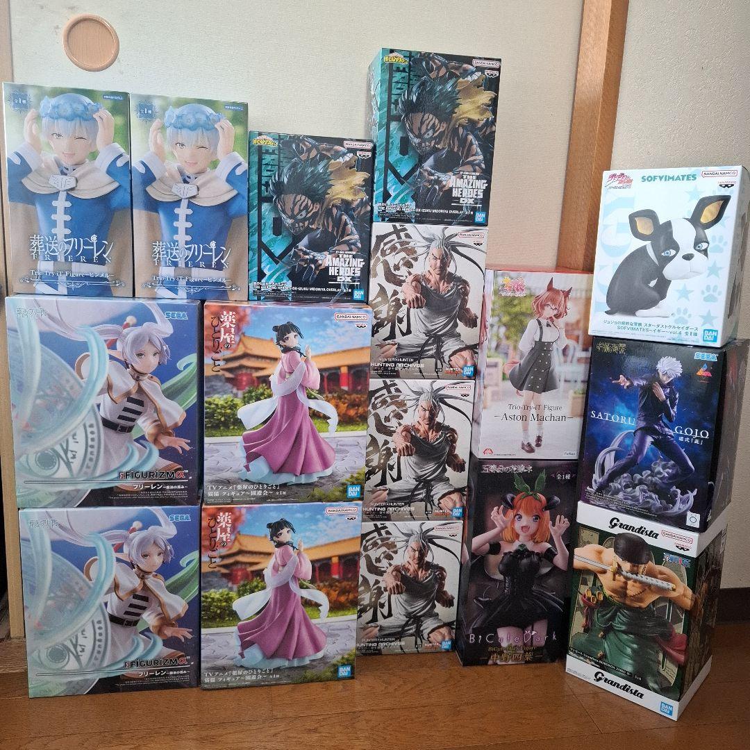 プライズフィギュア まとめ売り 葬送のフリーレン ヒロアカ 薬屋のひとりごと 等