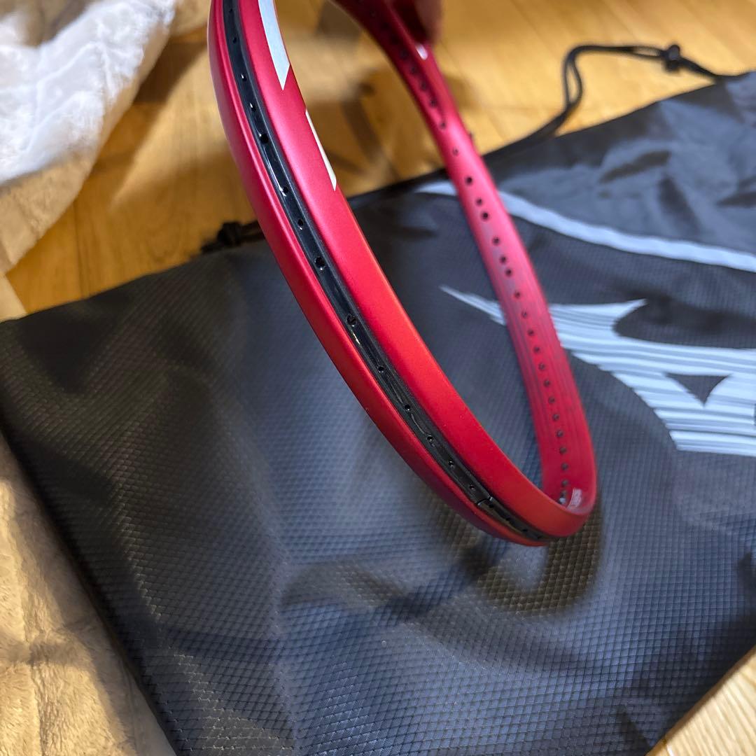 ソフトテニスラケット ミズノ アクロスピードS-05 専用ケース付き