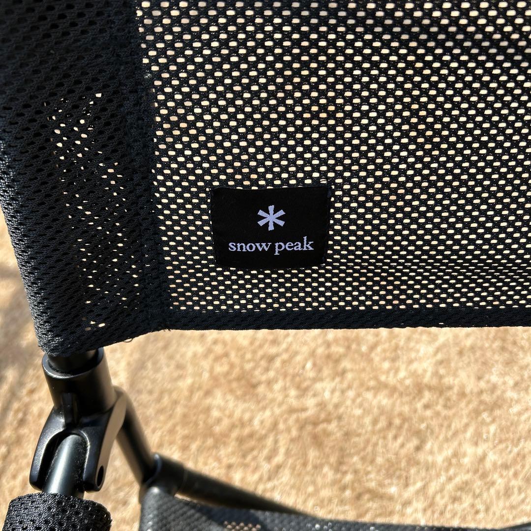 スノーピーク　FD チェア　黒ブラック
