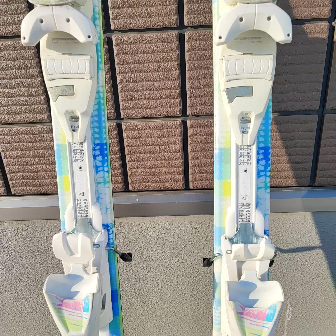 HEAD スキー板 ホワイト・ブルー・イエロー　135センチ