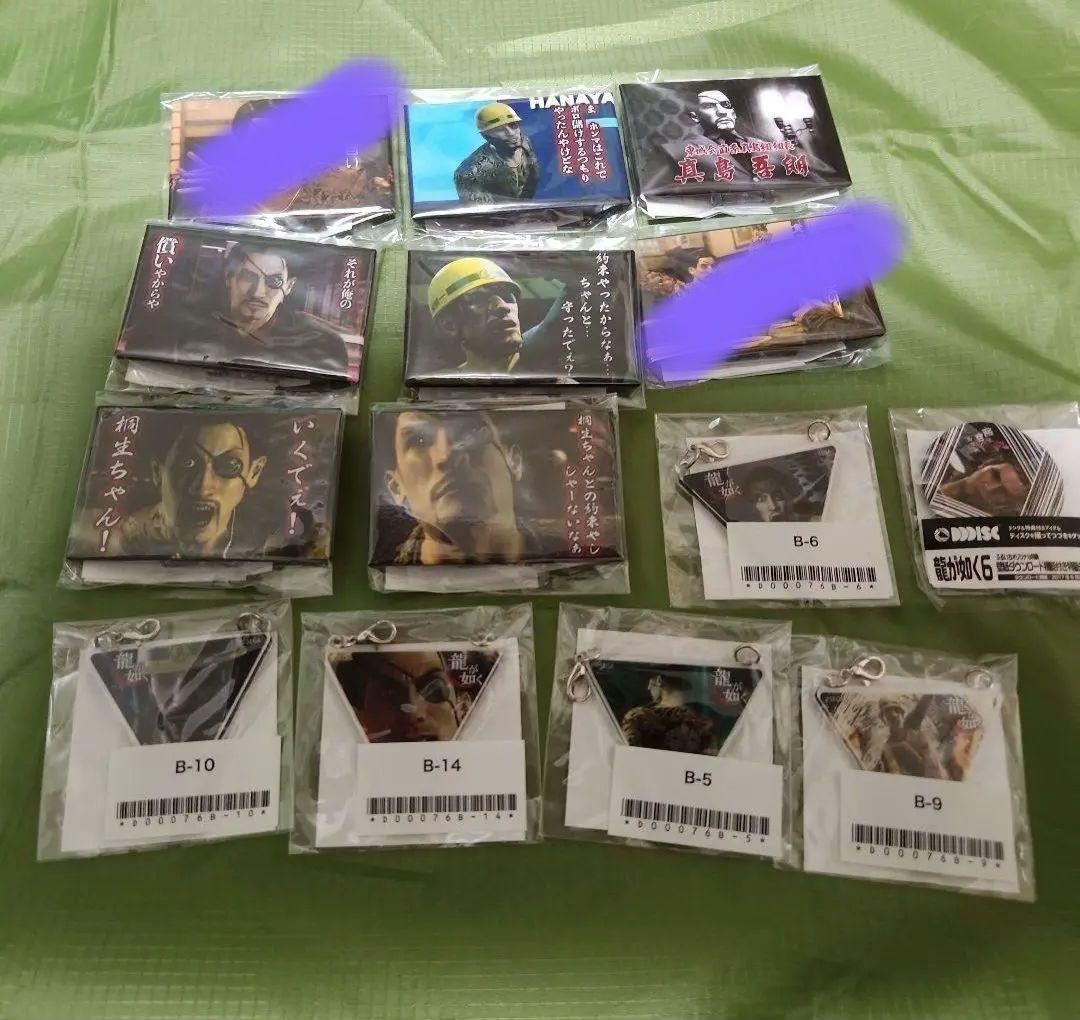 龍が如く 真島コレクション セリフ付きスタンド缶バッジ