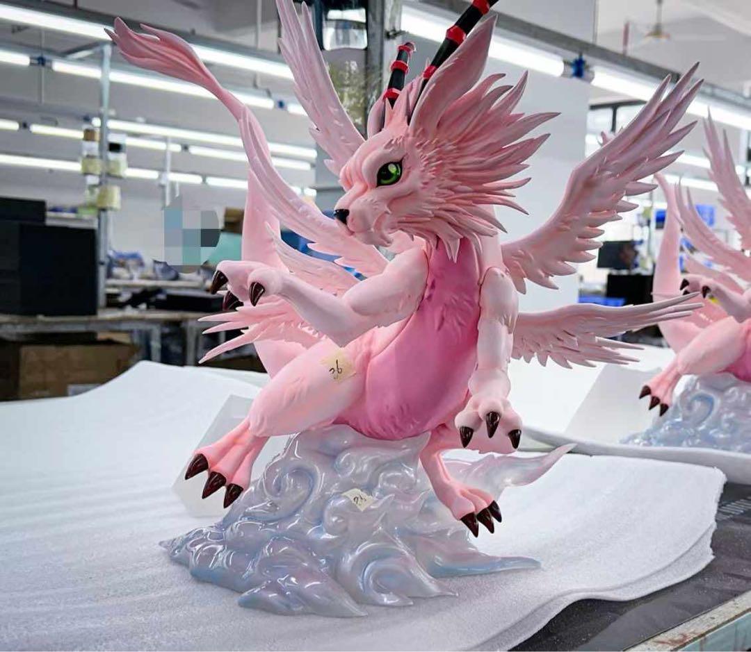 デジモン ホーリードラモン フィギュア ガレージキット AN