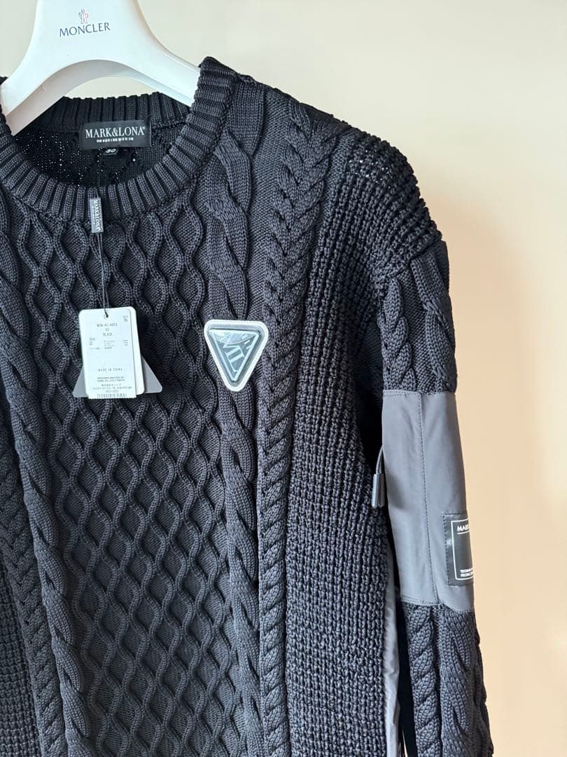 新品 ★ MARK&LONA ニット セーター マーク&ロナ 正規品 ブルゾン