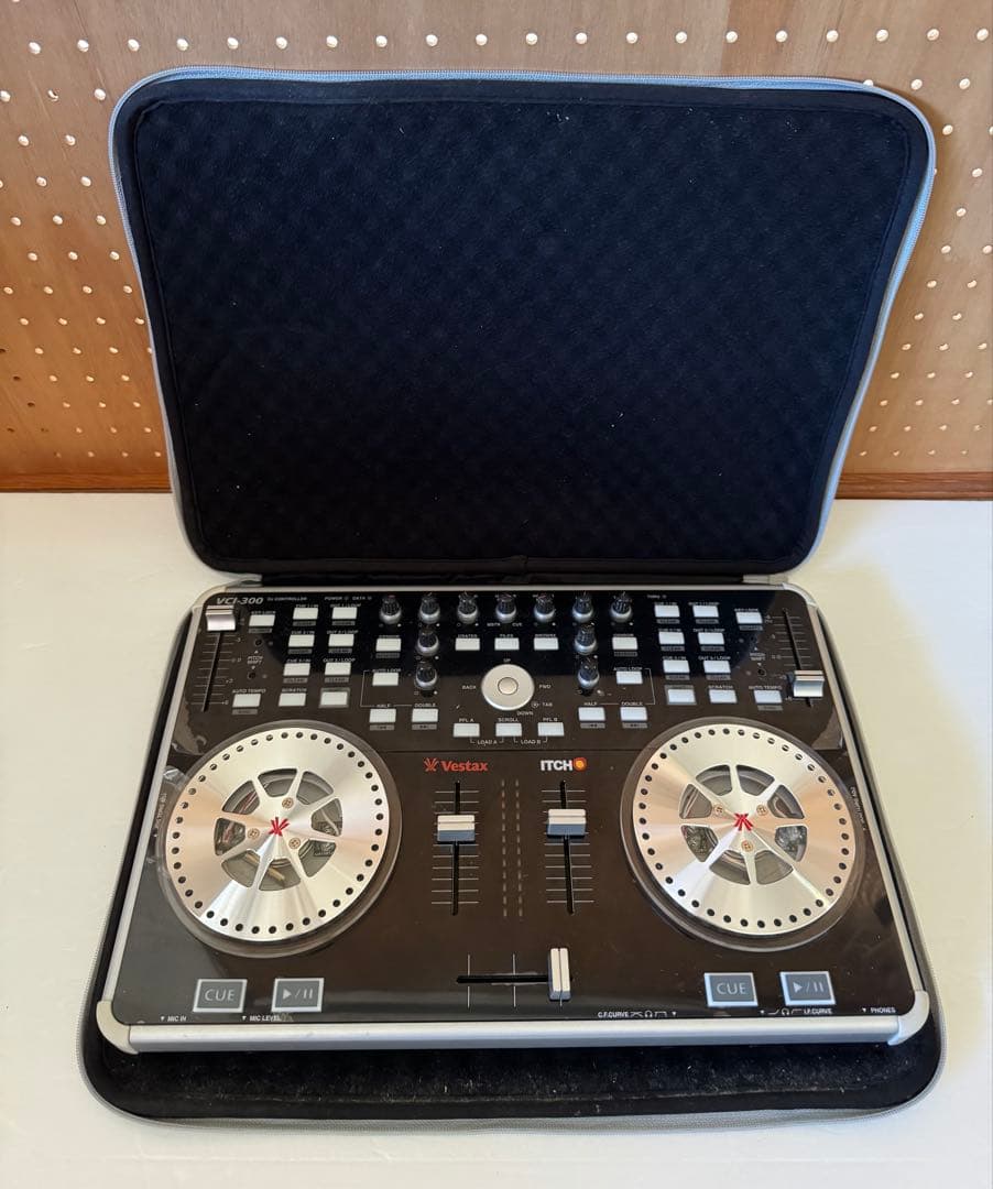 オマケ! アルミ手裏剣ジョグ!Vestax VCI-300 DJコントローラー