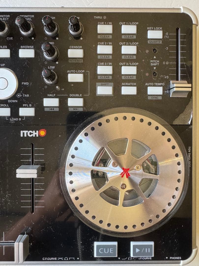 オマケ! アルミ手裏剣ジョグ!Vestax VCI-300 DJコントローラー