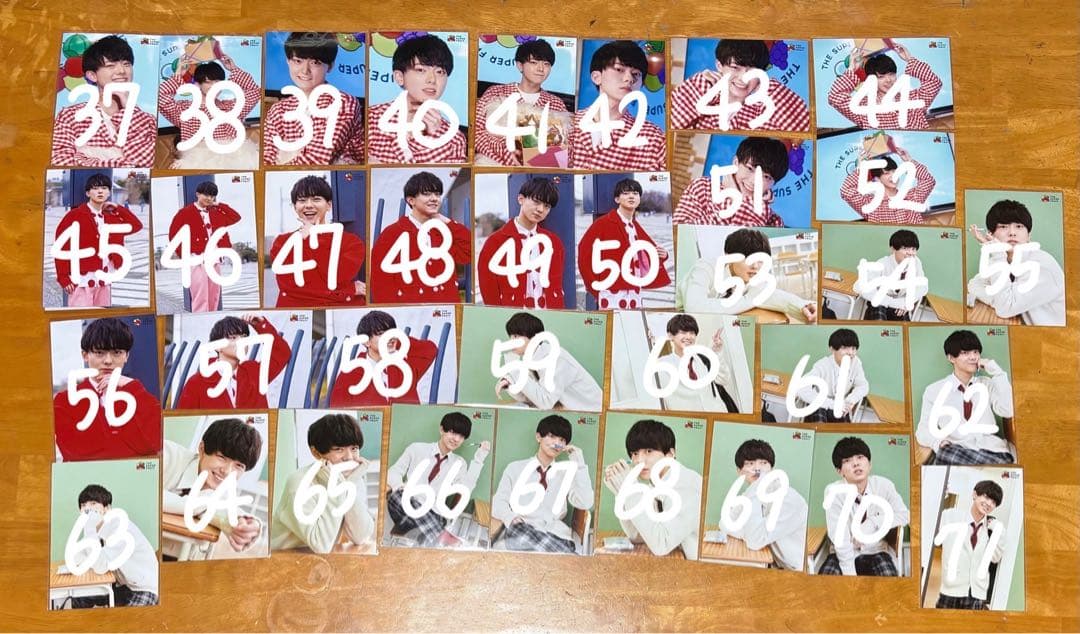 小田惟真　生写真　まとめ