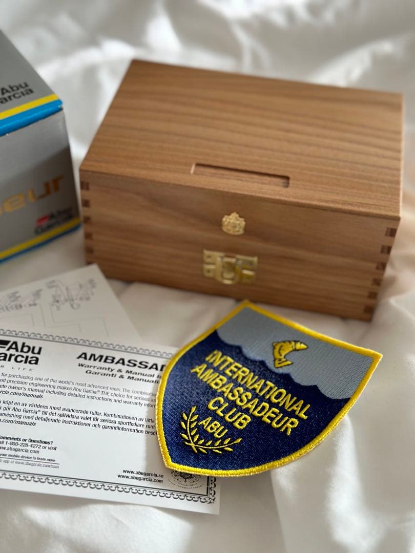 ABU・アブ Ambassader 5500 CDL ウッドノブハンドル限定版