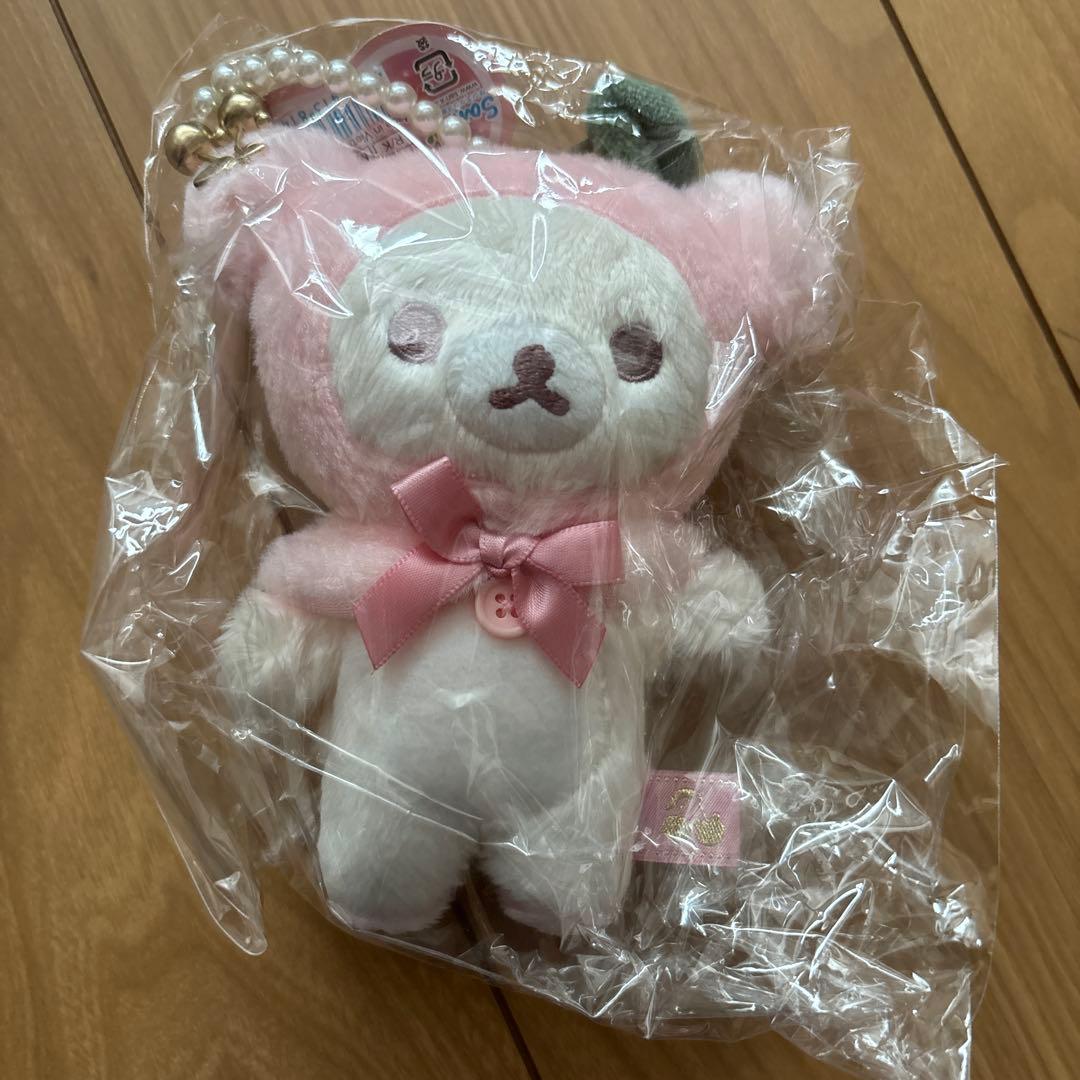 リラックマ コリコグのジュエルチェリー ぶらさげぬいぐるみ コリラックマ