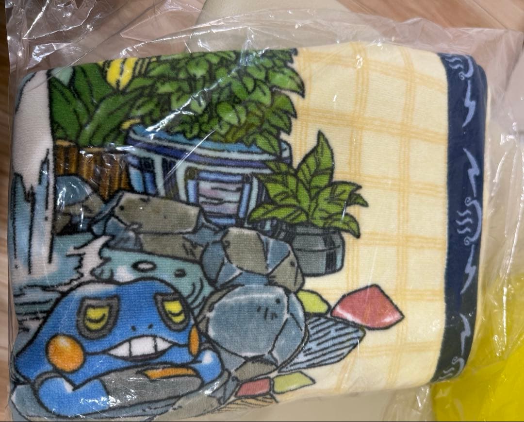 【5点セット】ぽけもんせんと〜ケロリン桶×2 銭湯タオル×2 バスタオル×1