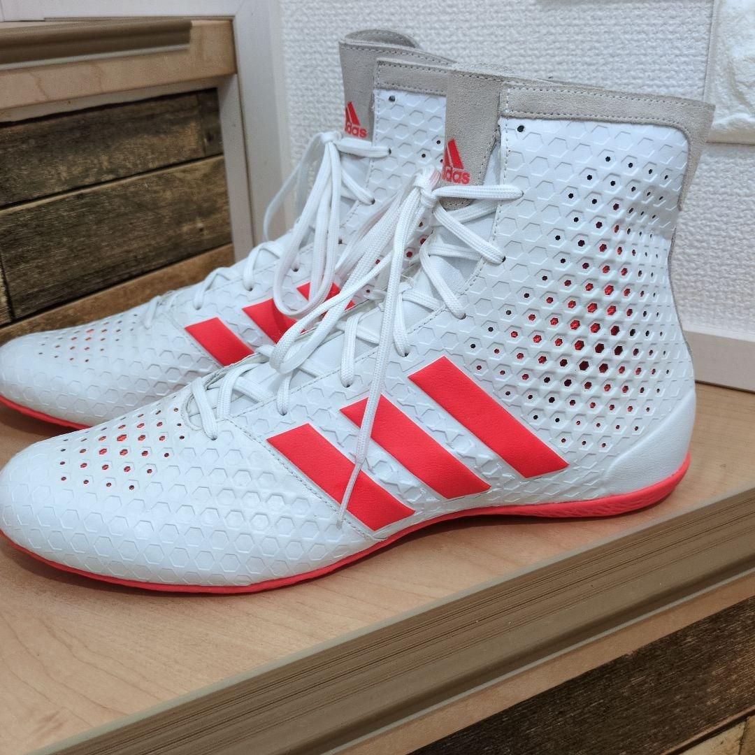 【美品】adidas ボクシングシューズ サイズ29.5