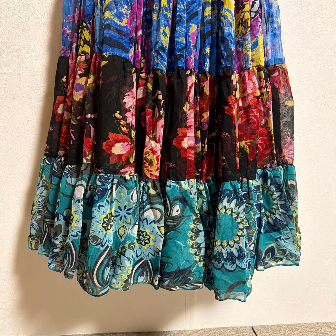 ベリーダンス Belly dance silk skirt