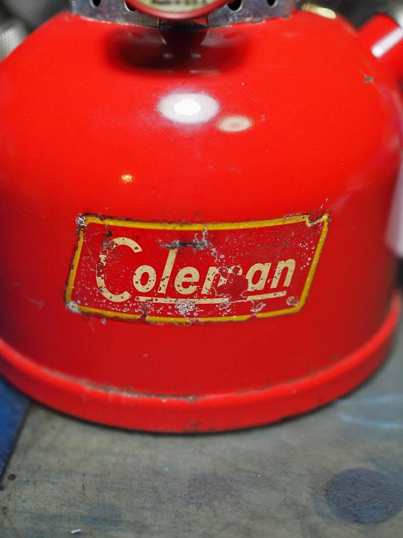 程度良好1958年4月 コールマン 200A ランタン（イエローボーダーu21B