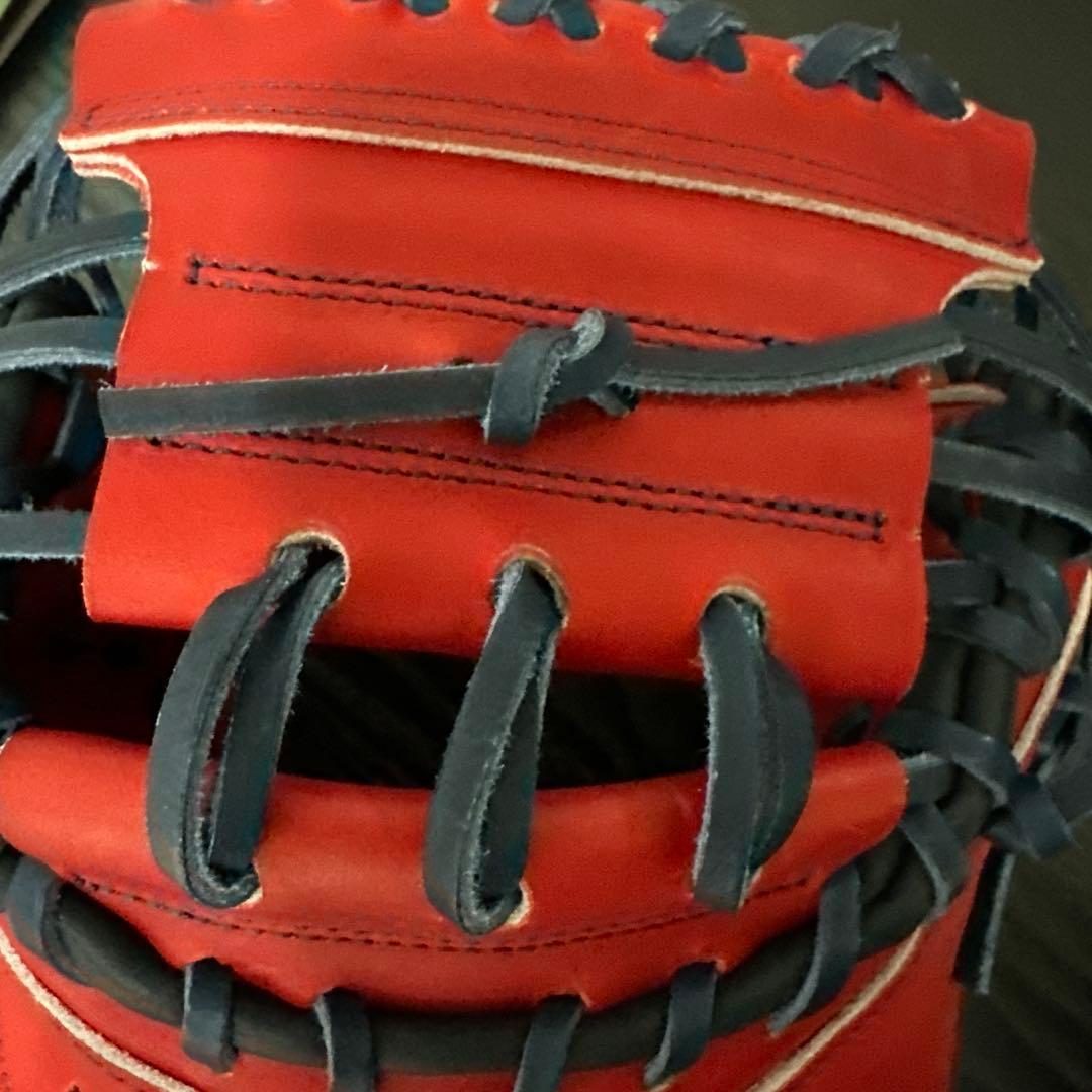 誠グローブ　軟式キャッチャー用　特別仕様　フルオーダー　袋付き