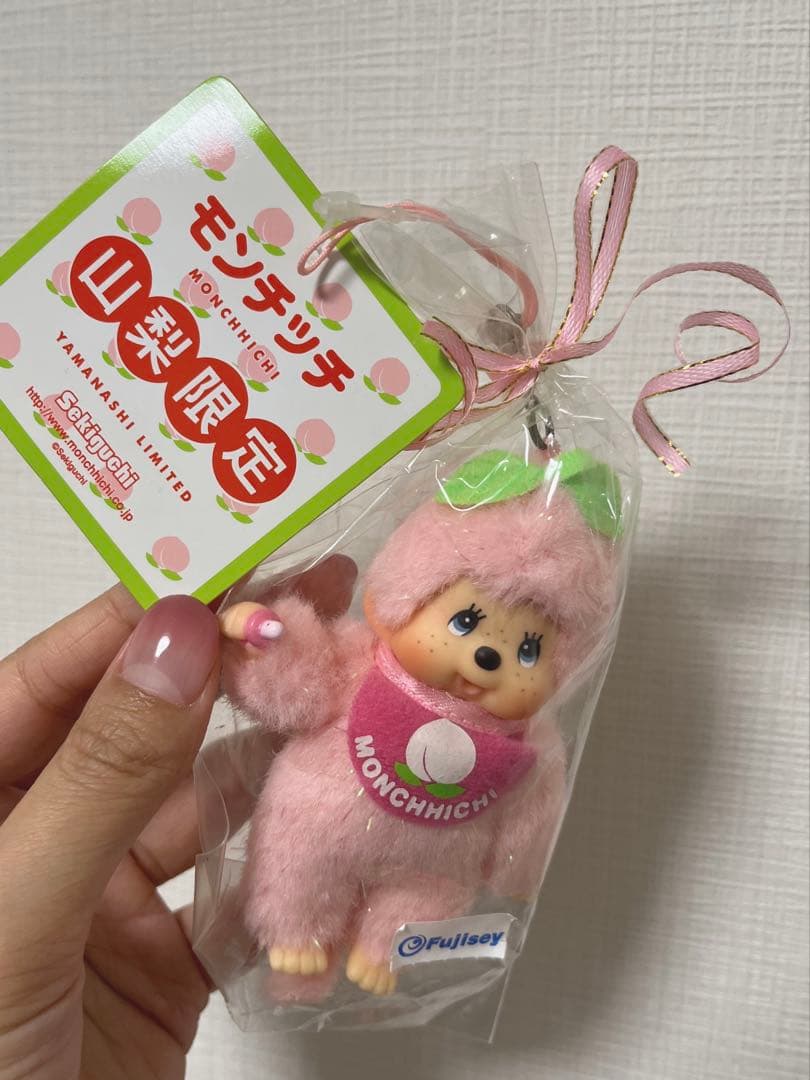 希少　山梨 限定 モンチッチ ストラップセキグチ→紙タグ付