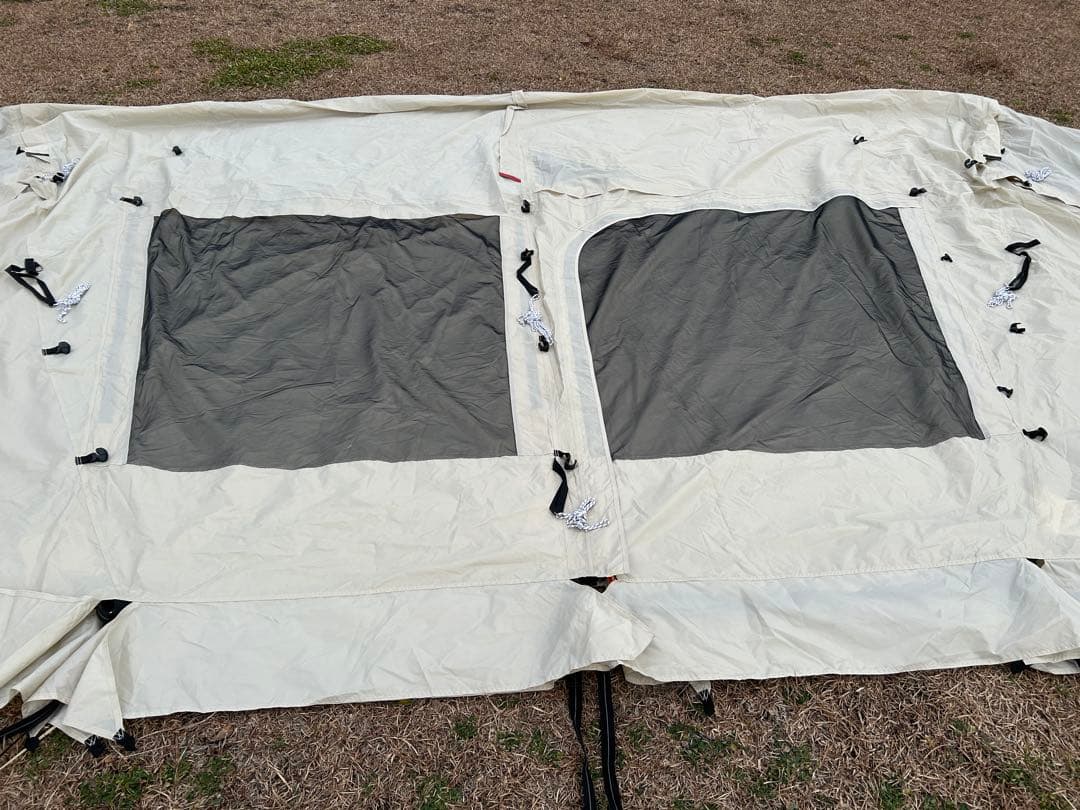 【ヒーロ】スノーピーク ランドロックアイボリー オプションセット①