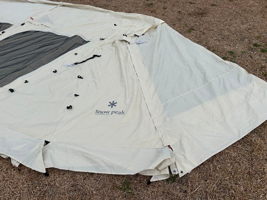 【ヒーロ】スノーピーク ランドロックアイボリー オプションセット①