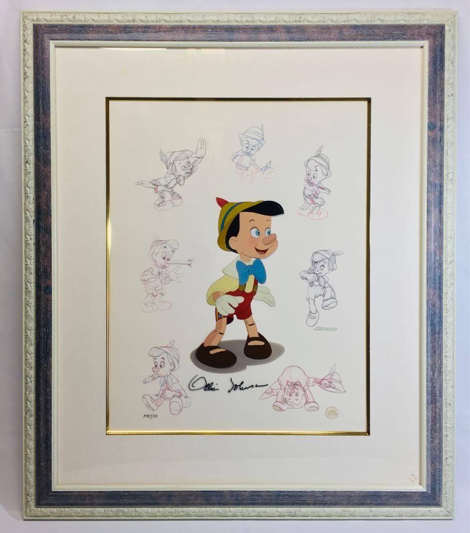 ディズニー　ピノキオ　セル画
