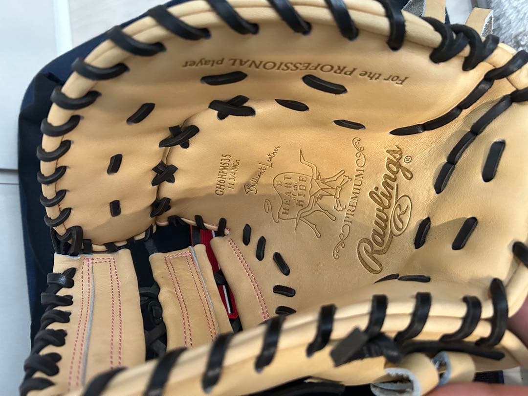 ローリングス　ファースミット　型付済　ジュテルレザー　KO5 岡本浅村型　硬式