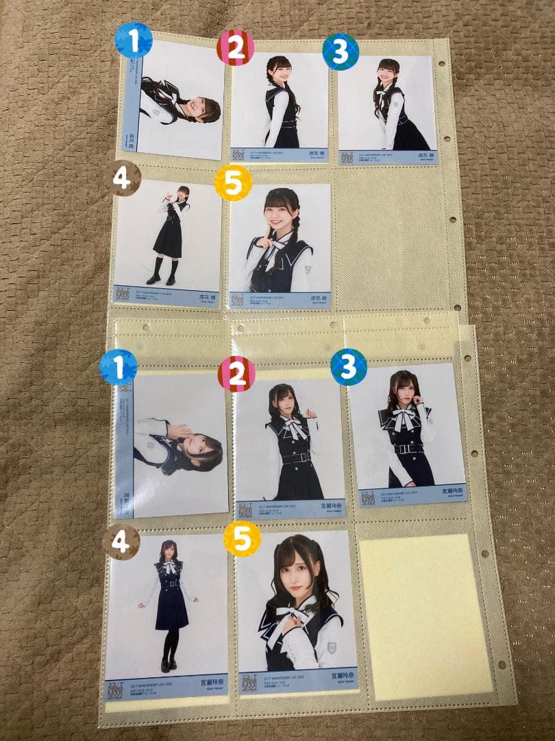 ナナニジ　anniversary live 2022 　計算中衣装ブロマイド