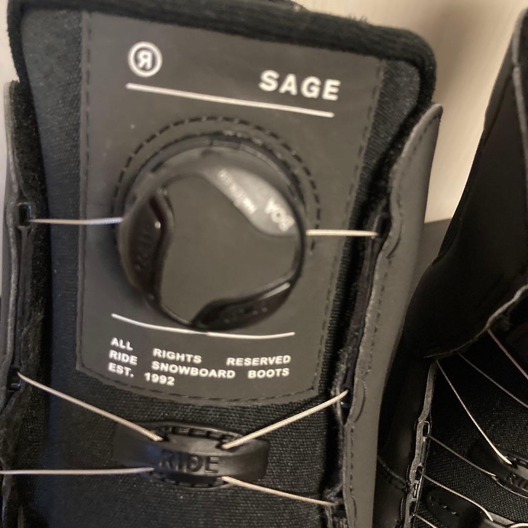 未使用‼️RIDE SAGE ボア ブーツ スノーボードブーツ　23cm