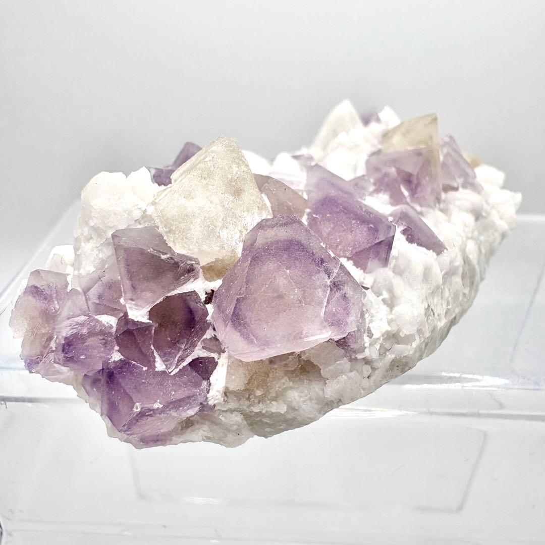 565 中国内モンゴル産　八面体フローライト&シェーライト