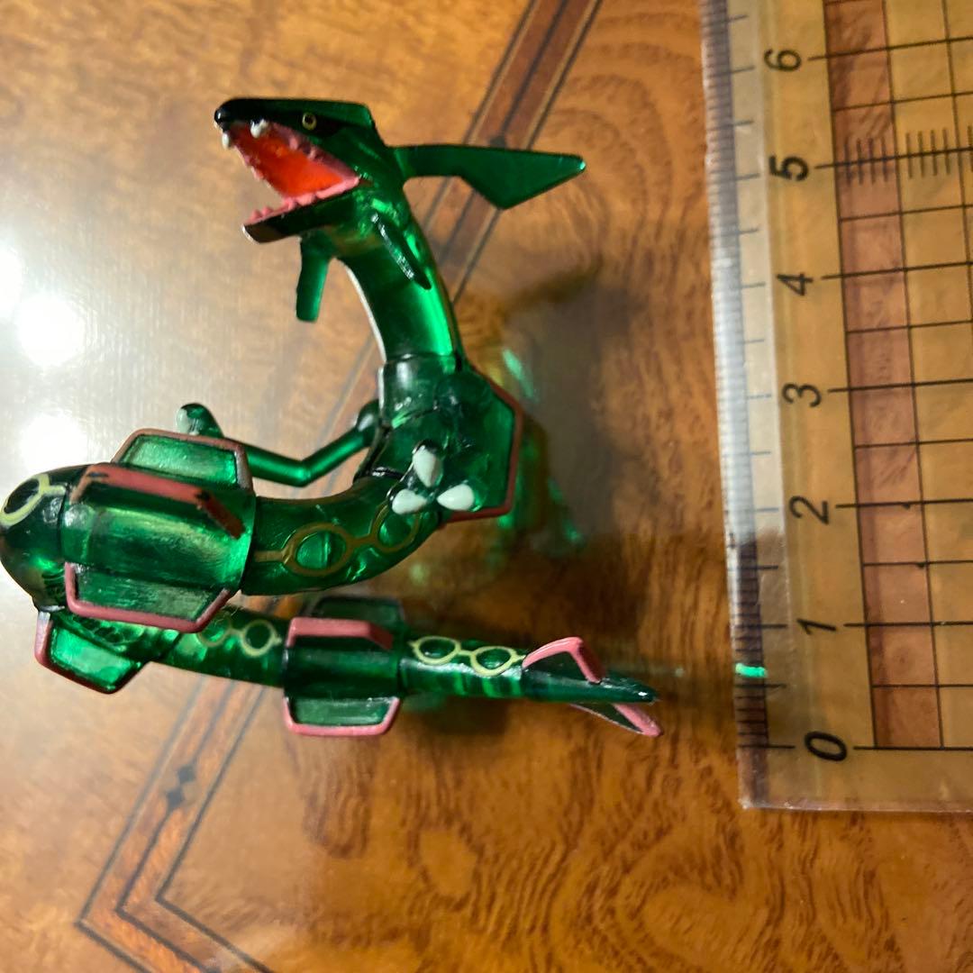 ポケモン　モンコレ　レックウザ　クリア　2004年　TOMY製　レア