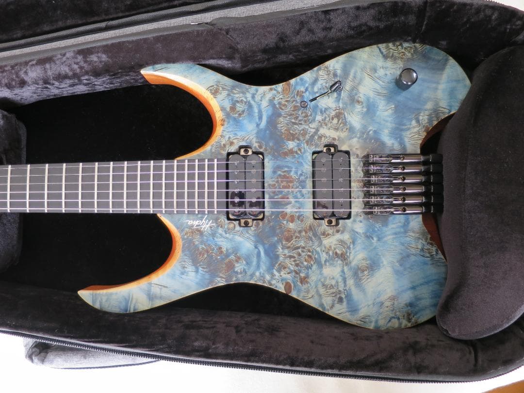 ギター MAYONES Hydra Elite6 (Trans Aquamarine)