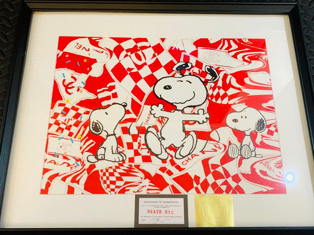 yururi様売約済み DEATH NYC ポップアート シャネルCHANEL