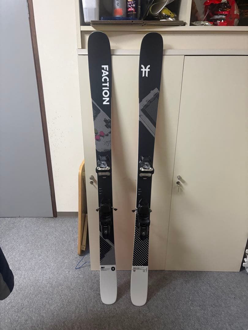 Faction スキー板＋Marker Squire ビンディング付き｜ほぼ新品