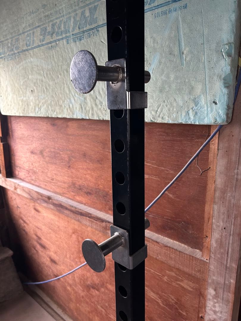 週末値下げしました　BODYMAKER パワーラック 黒　引き取り限定