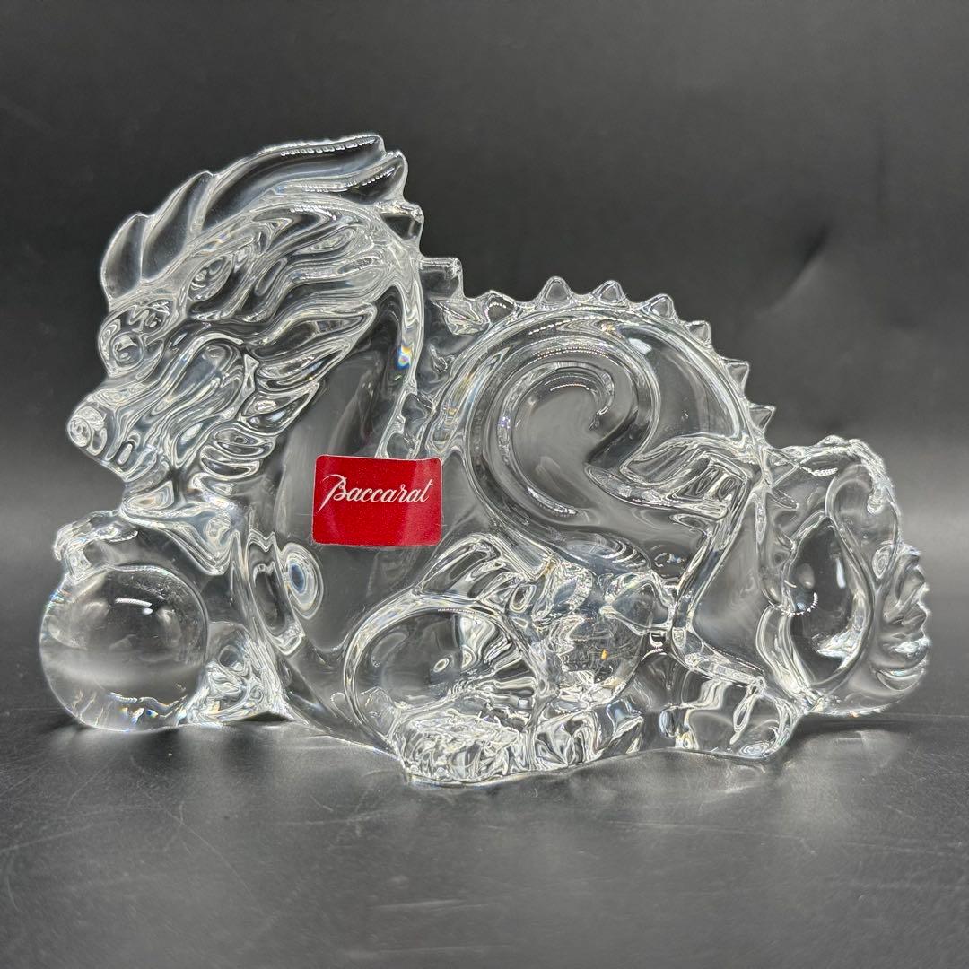 Baccarat 干支 辰年 クリスタル フィギュリン