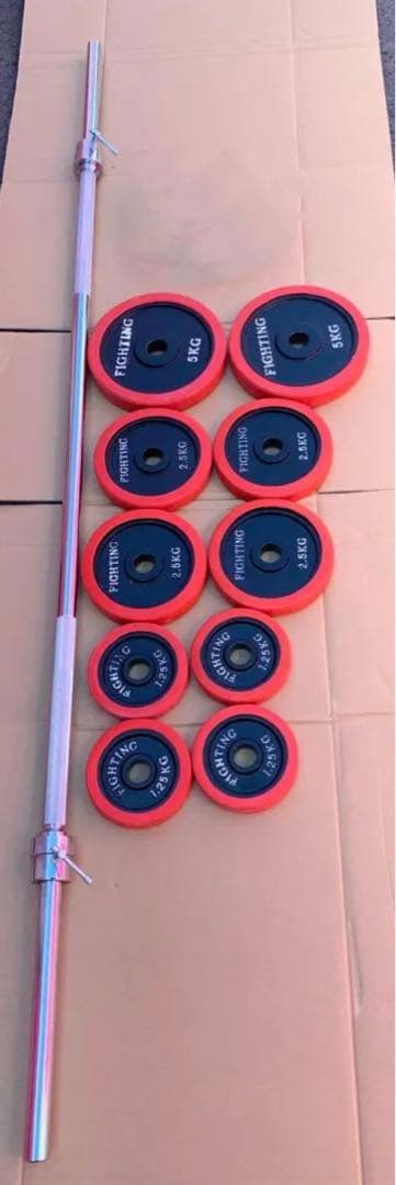 未使用配置品／マッスル筋トレ／豪華セット総重量110kg