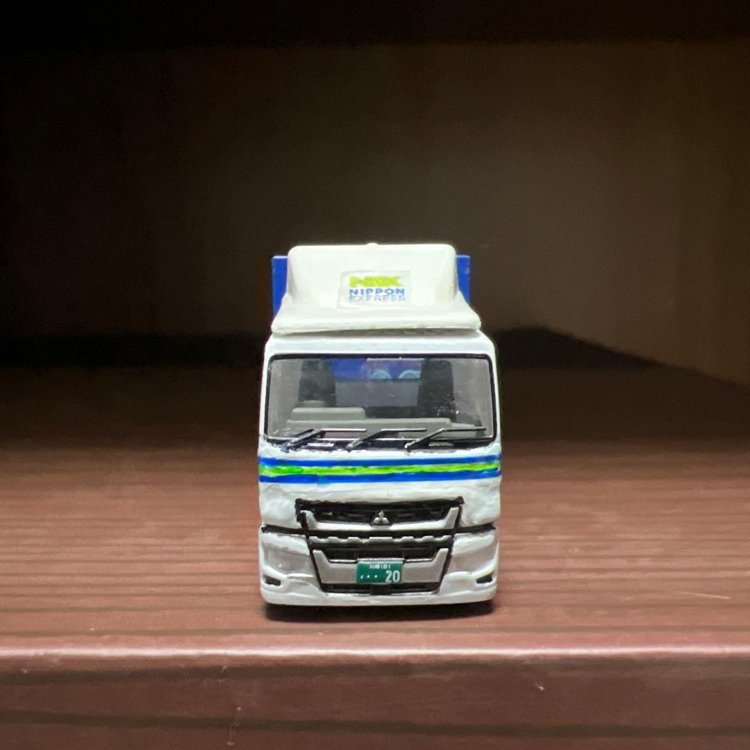 トラックコレクション　三菱ふそうスーパーグレート　日本通運　NXカラー　低床4軸