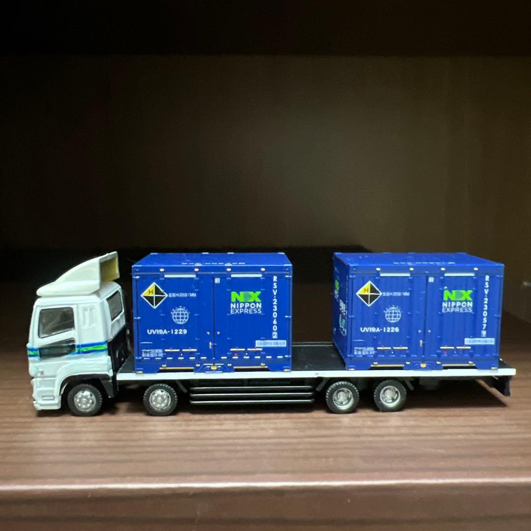 トラックコレクション　三菱ふそうスーパーグレート　日本通運　NXカラー　低床4軸