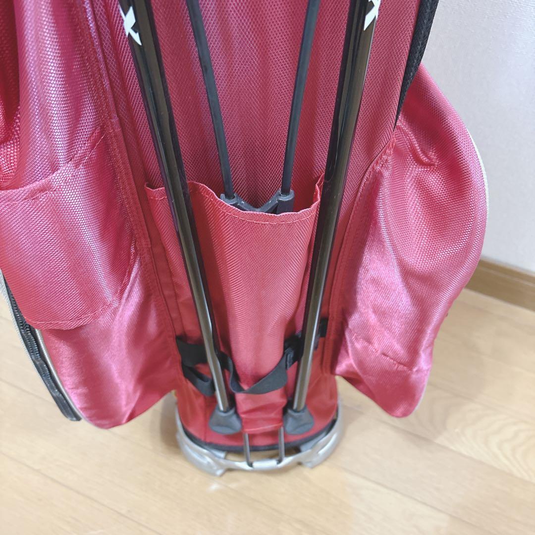 K378 Callaway スタンドキャディバック 赤 軽量