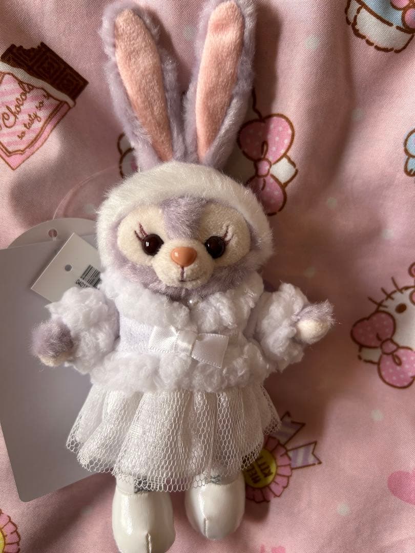 ステラルーホワイトウィンタータイムワンダーズぬいぐるみバッジ