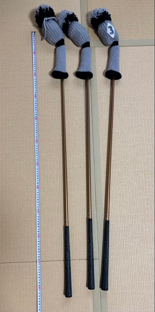 ゴルフクラブ3本