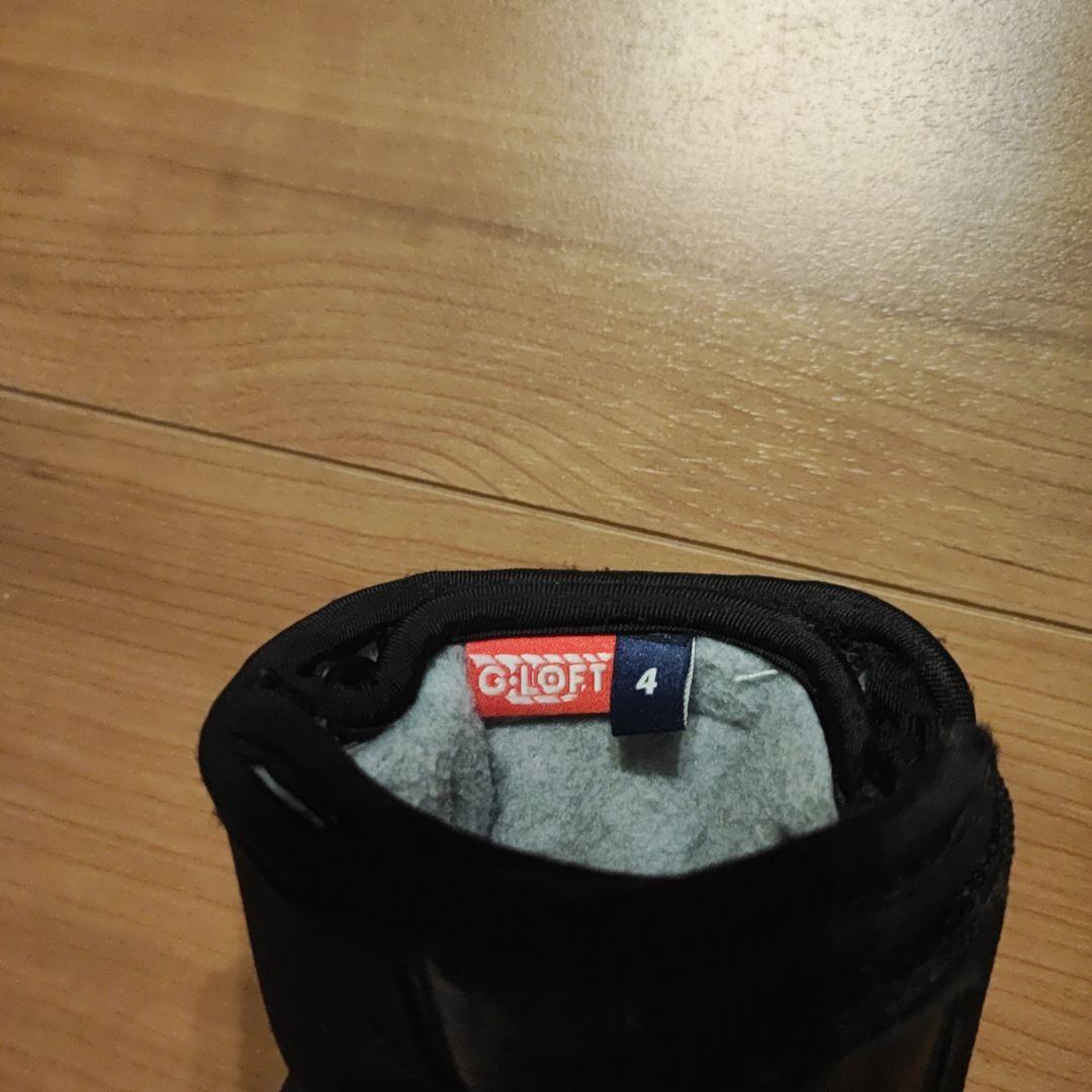 Hestra グローブ ブラック　革　子供用XS