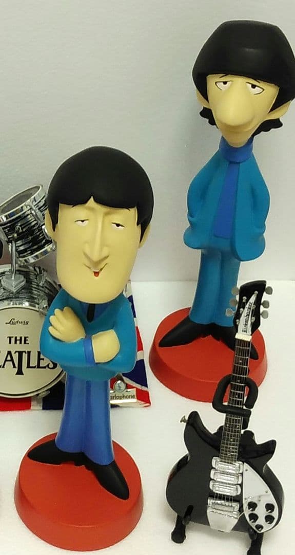 ビートルズ CARTOONアニメ大型人形♣USA1985年ディスプレイビンテージ