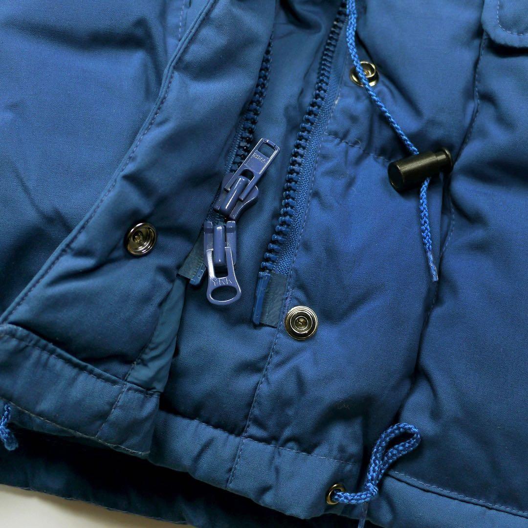 ミント ビンテージ エディーバウアー グースダウン ジャケット パーカー 黒タグ