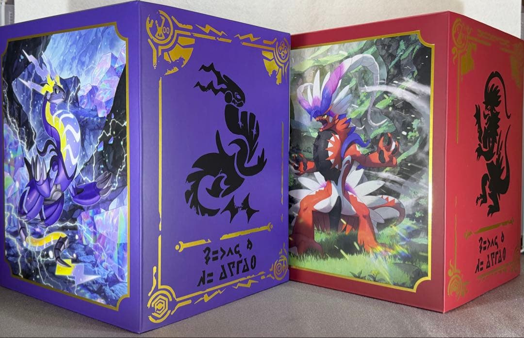 コトブキヤ　ポケセンオリジナル　フィギュア コライドン＆ミライドン　セット