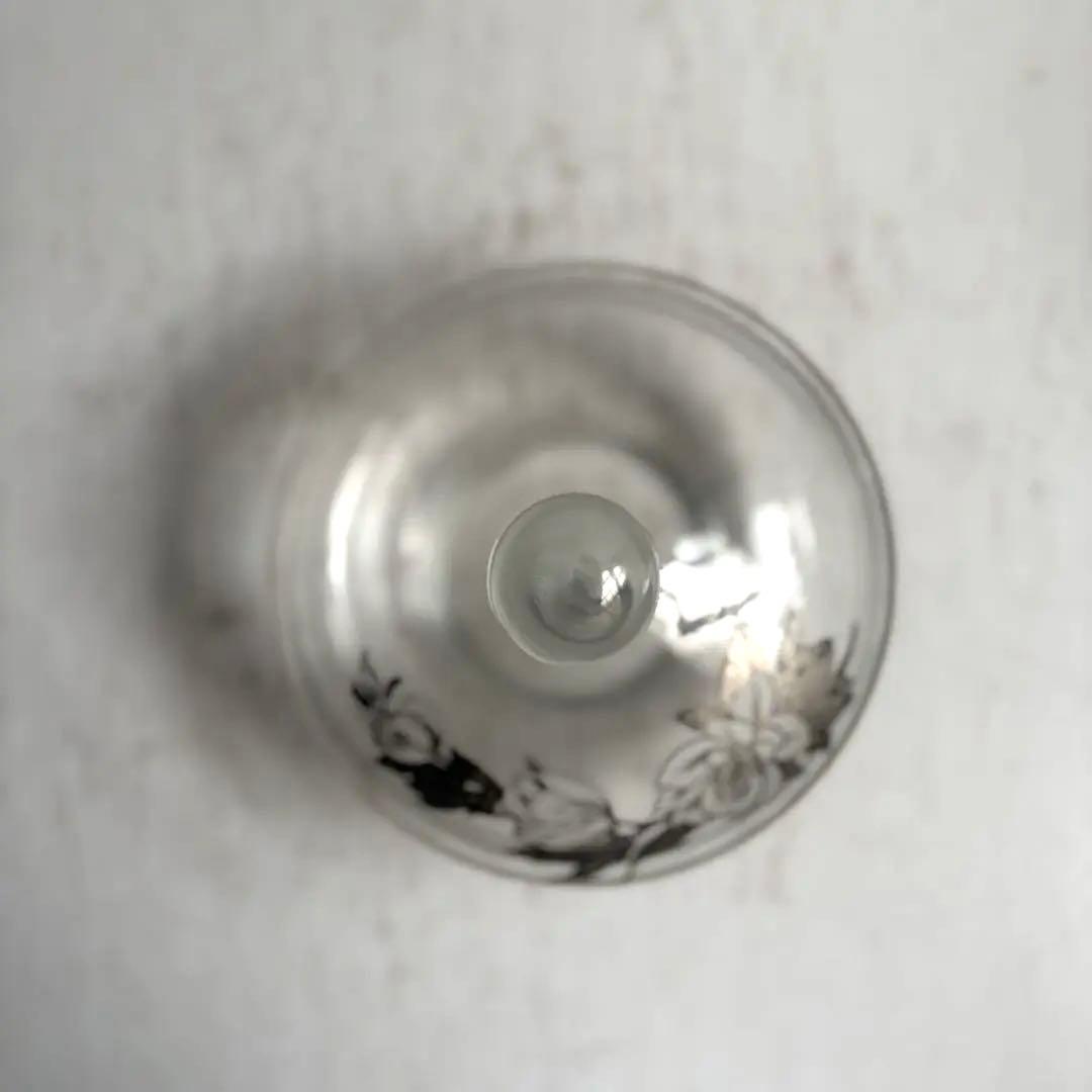 808 フランス パリ 蚤の市購入 美しいボンボニエール ガラス アンティーク