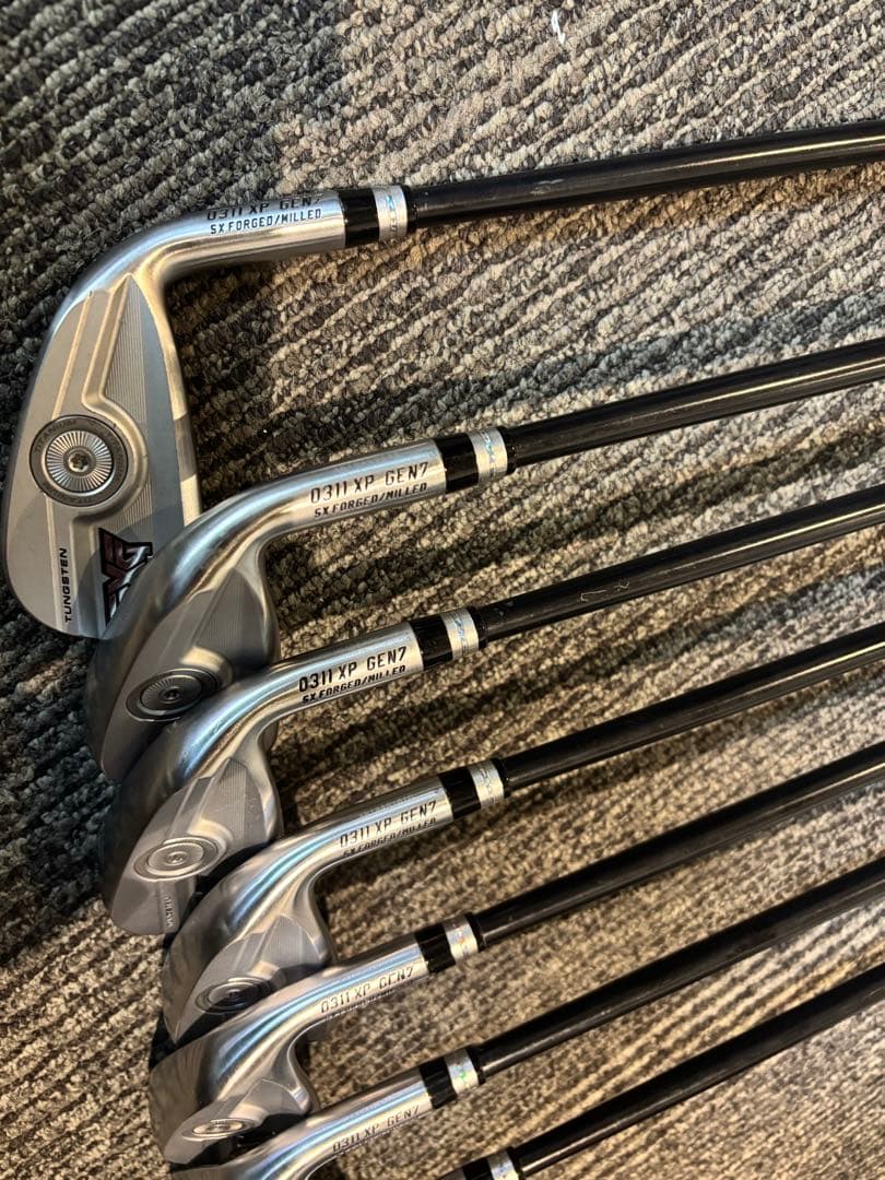 pxg gen7 アイアンセット　７本セット