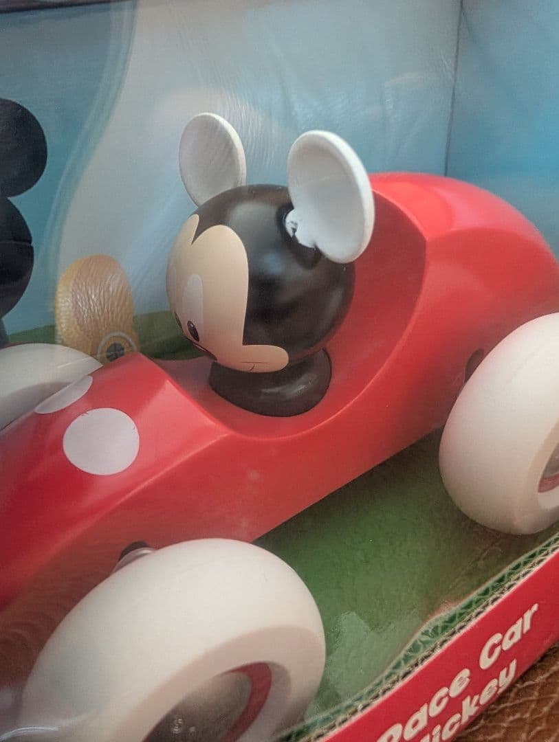 新品　ディズニー　ブリオ　レースカー　ミッキー　クラブハウス