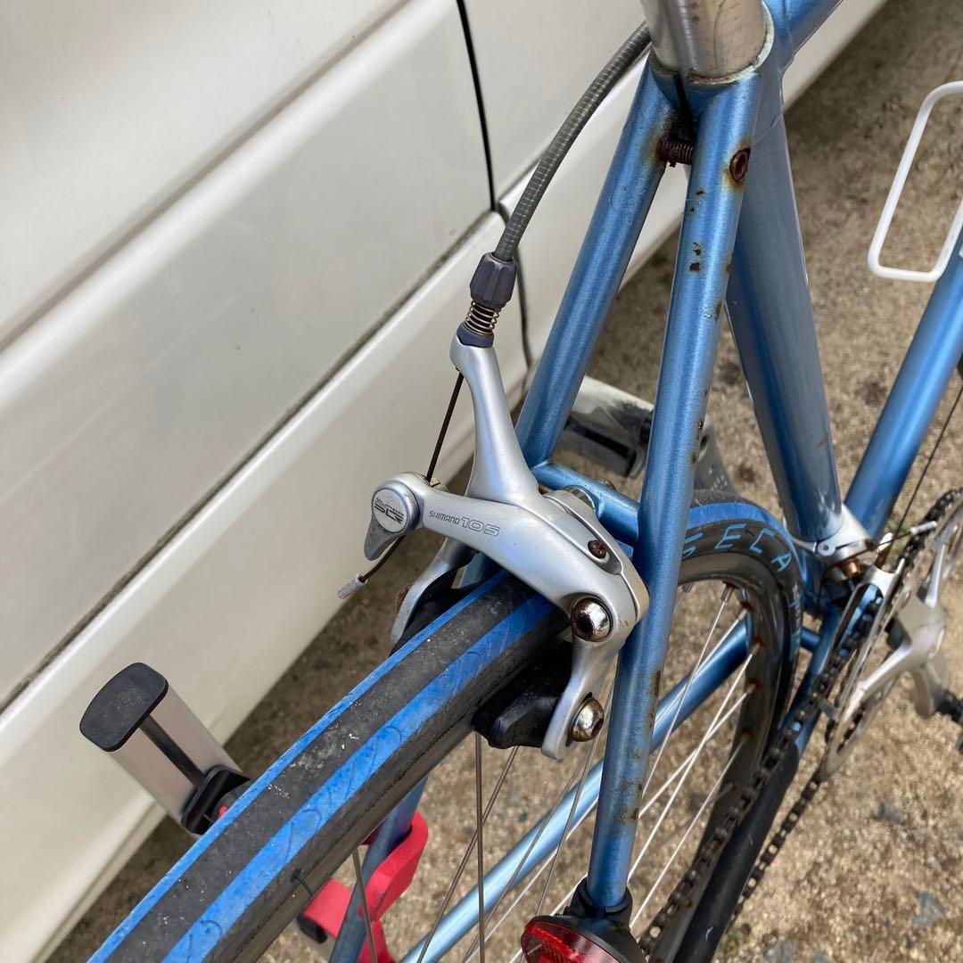 希少！バイシクルネコモトオリジナル　タンゲNO.2クロモリフレーム　東広島引取