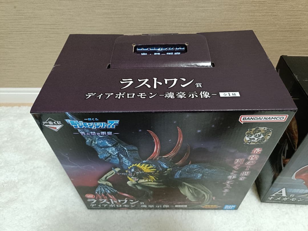 デジモン一番くじA賞Ｂ賞ラストワン賞+D賞ポスターコンプリートセット+ポップ