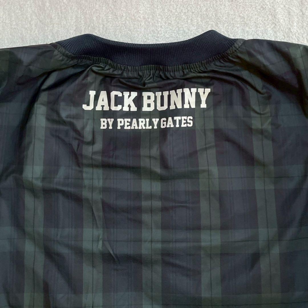 極美品　ジャックバニー　裏起毛　２WAY スニード　ブラックウォッチ　チェック