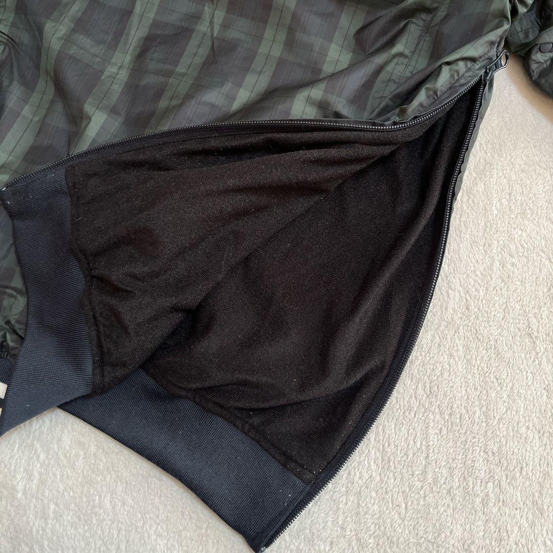 極美品　ジャックバニー　裏起毛　２WAY スニード　ブラックウォッチ　チェック