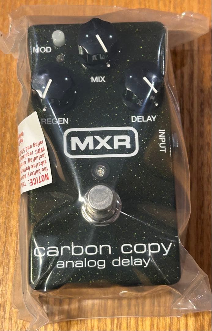 新品未開封　MXR アナログディレイ　carbon copy M169